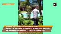 El posteo de las Misiones de Oberá que prohíbe ingresar con termolar y generó repudio