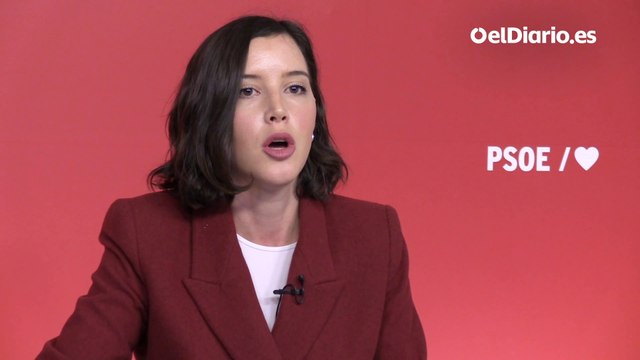 Andrea Fernández: La ley del solo sí es sí es una buena ley y necesitamos tiempo para sacar conclusiones