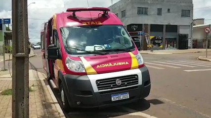 Homem fica ferido após colisão entre motos no Santa Cruz