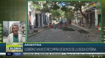 Download Video: Argentina anuncia recompra de bonos de deuda externa