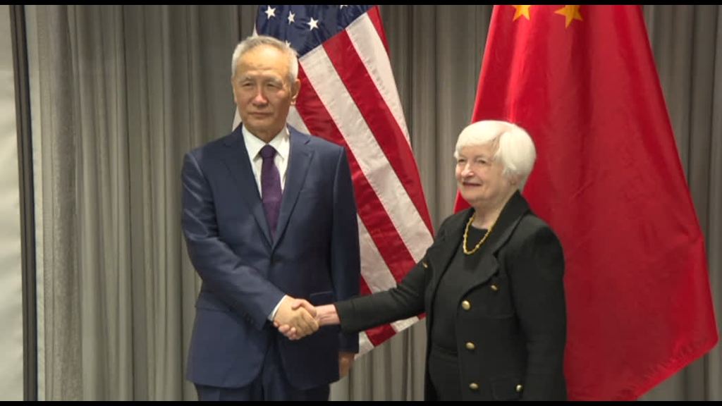 Video Il segretario Usa al Tesoro Yellen prepara viaggio in Cina