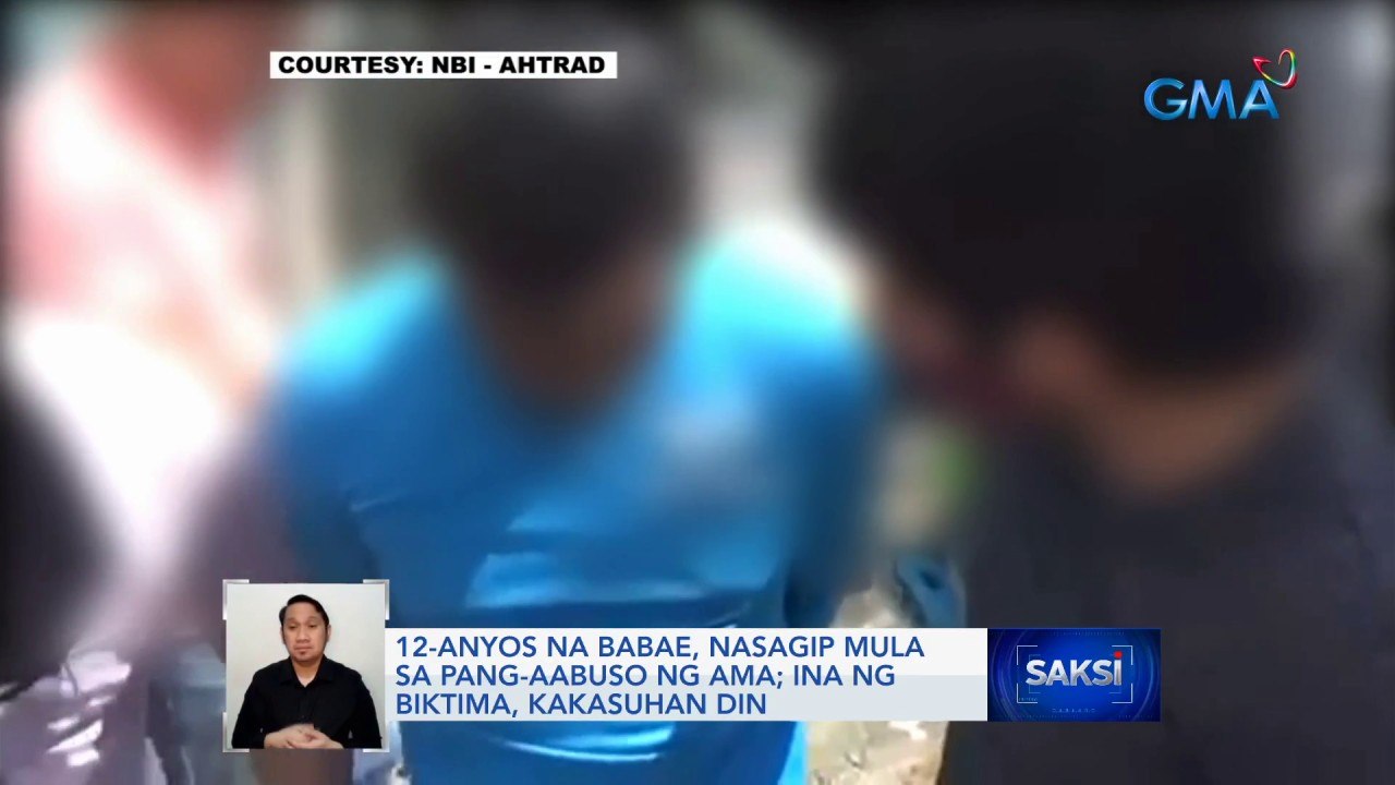 12-anyos na babae, nasagip mula sa pang-aabuso ng ama; ina ng biktima, kakasuhan din | Saksi