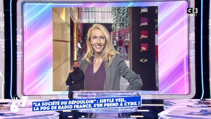 Le gros gueule de Cyril Hanouna contre la patronne de Radio France