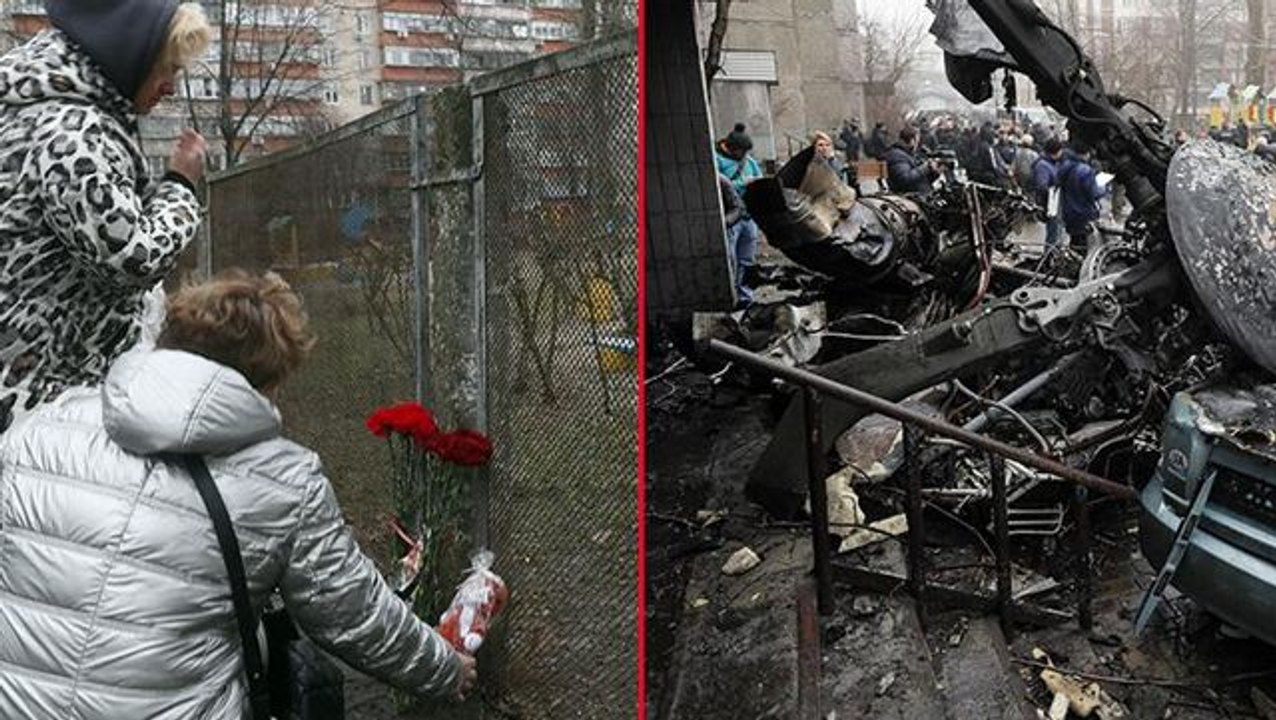Ukrayna'da helikopter kazasında ölü sayısı revize edildi