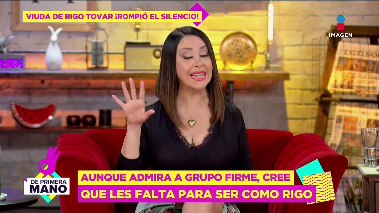 Bioserie de Rigo Tovar suspendida y su viuda rompe el silencio