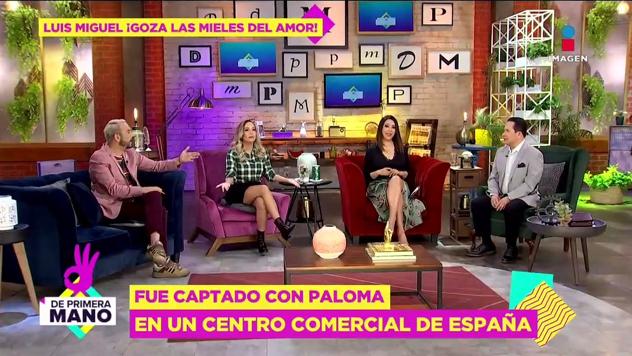 Luis Miguel captado con Paloma Cuevas en España