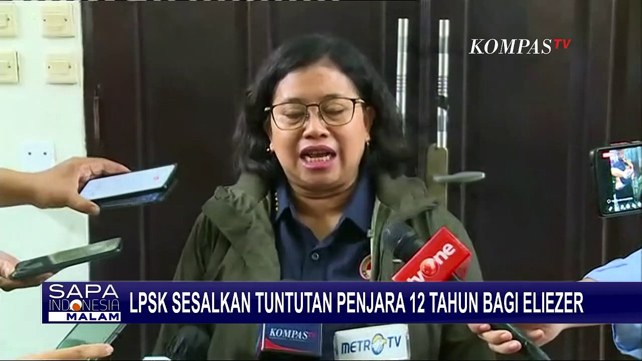 Sesalkan Tuntutan 12 Tahun Penjara Untuk Eliezer, LPSK: Status JC ...