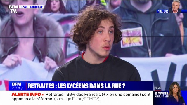 Louri Chrétienne (FIDL): On appelle à des blocages pacifiques devant les lycées