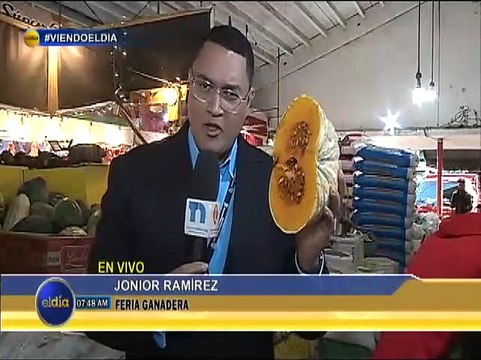 #ElDia / En vivo desde la Feria Ganadera, donde ciudadanos que compran y venden artículos de la canasta básica / 18 enero 2023