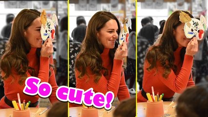 Princess Catherine's lovely moments playing with the kids 