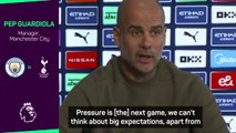 Guardiola ready to fight Arsenal for the Premier League title