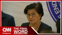 Ex-National Security Adviser on AFP, PNP leadership changes | The Final Word