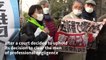 Activists protest acquittal of Fukushima operator ex-bosses