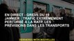Live - Broking du 19 janvier: la circulation extrêmement perturbée au RATP, prévisions dans le trans