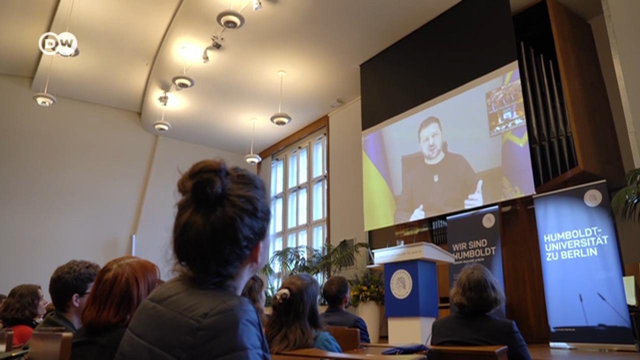 Свобода и мир: о чем президент Украины поговорил с немецкими студентами (18.01.2023)