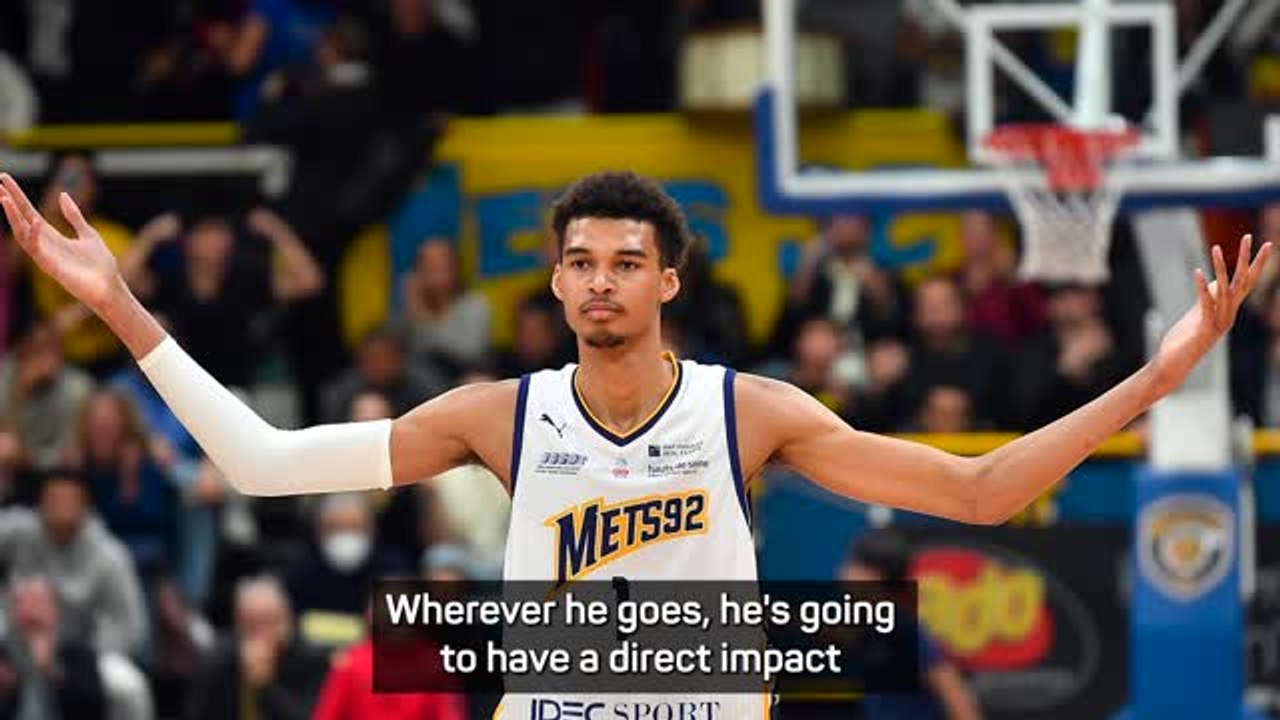 Hayes claims youngster Wembanyama will have 'a direct impact' wherever he goes