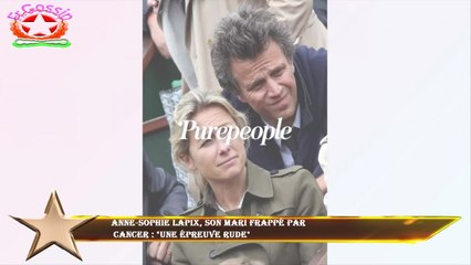 Anne-Sophie Lapix, son mari frappé par  cancer : "Une épreuve rude"