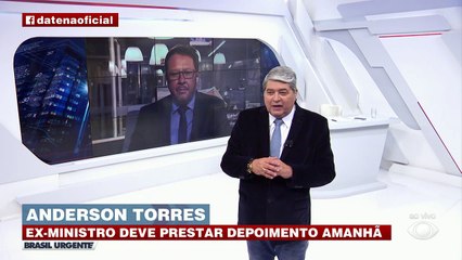 Ex-ministro Anderson Torres deve prestar depoimento amanhã 18/01/2023 16:52:01
