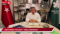 Davutoğlu'ndan, kendisini hedef alan Erdoğan'a sert yanıt