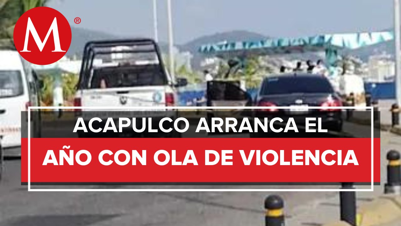 En lo que va del año 37 personas han sido asesinadas en Acapulco