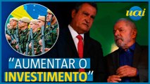 Lula quer modernização das Forças Armadas, diz Rui Costa