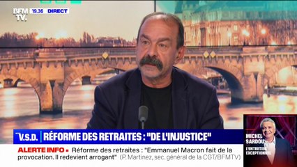 Philippe Martinez (CGT): "Il faut régler les causes des injustices, pas en rajouter"