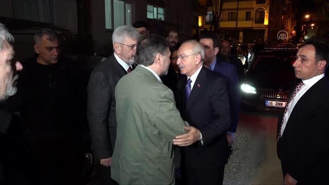 CHP Genel Başkanı Kılıçdaroğlu, taziye ziyaretinde bulundu