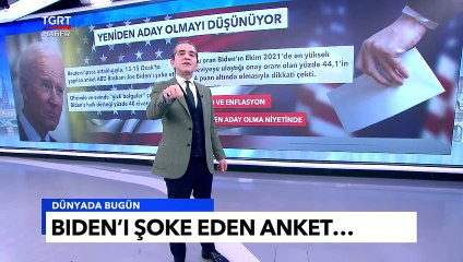 Yeniden aday olmayı düşünen Biden’ı şoke eden anket - Tuna Öztunç ile Dünyada Bugün