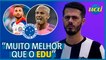 Fael sobre Gilberto no Cruzeiro: 'Melhor que o Edu'