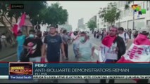 Demonstrations in Peru escalate