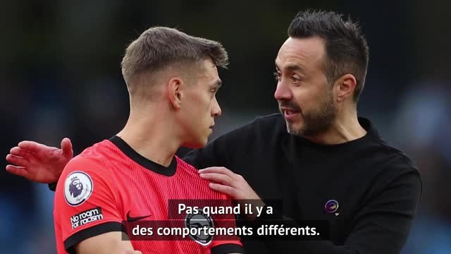 Brighton - De Zerbi : Nous pouvons bien jouer avec ou sans Trossard