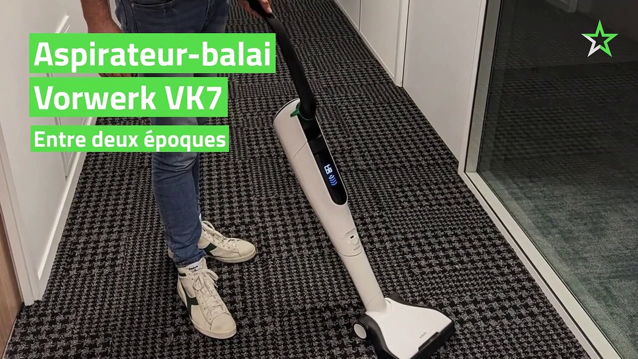 Test Aspirateur-balai Vorwerk VK7: entre deux époques - Vidéo Dailymotion