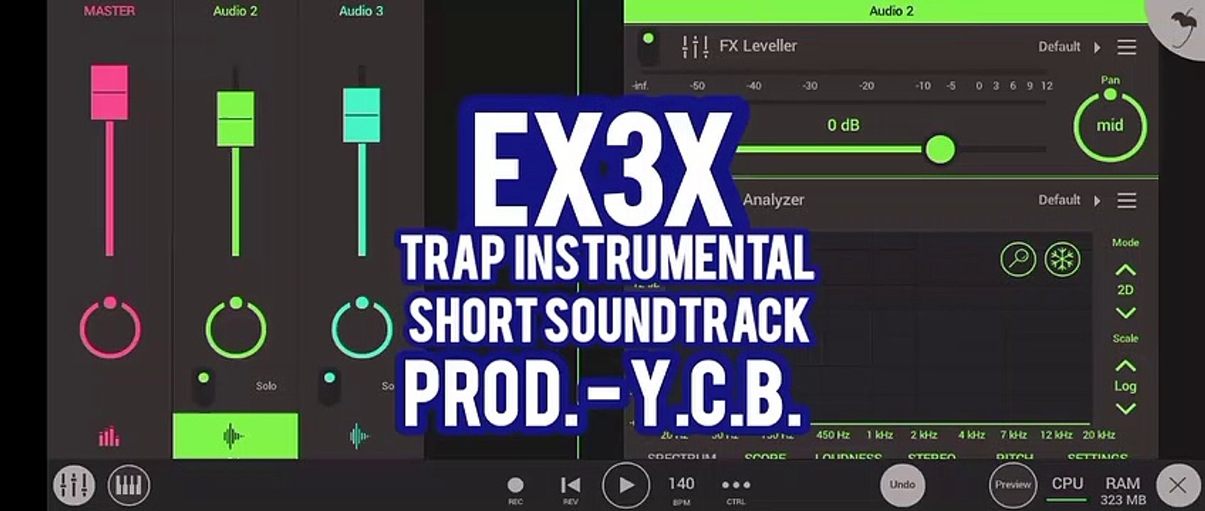 EX3X | trap instrumental short | prod.by y.c.b.