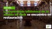 La espléndida biblioteca de la abadía de Melk se encuentra en restauración