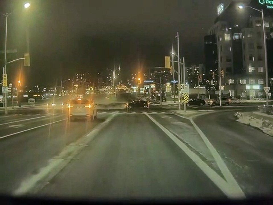 Car Fleeing Police in Speed Chase Runs Red Light and Then Gets T-Boned.