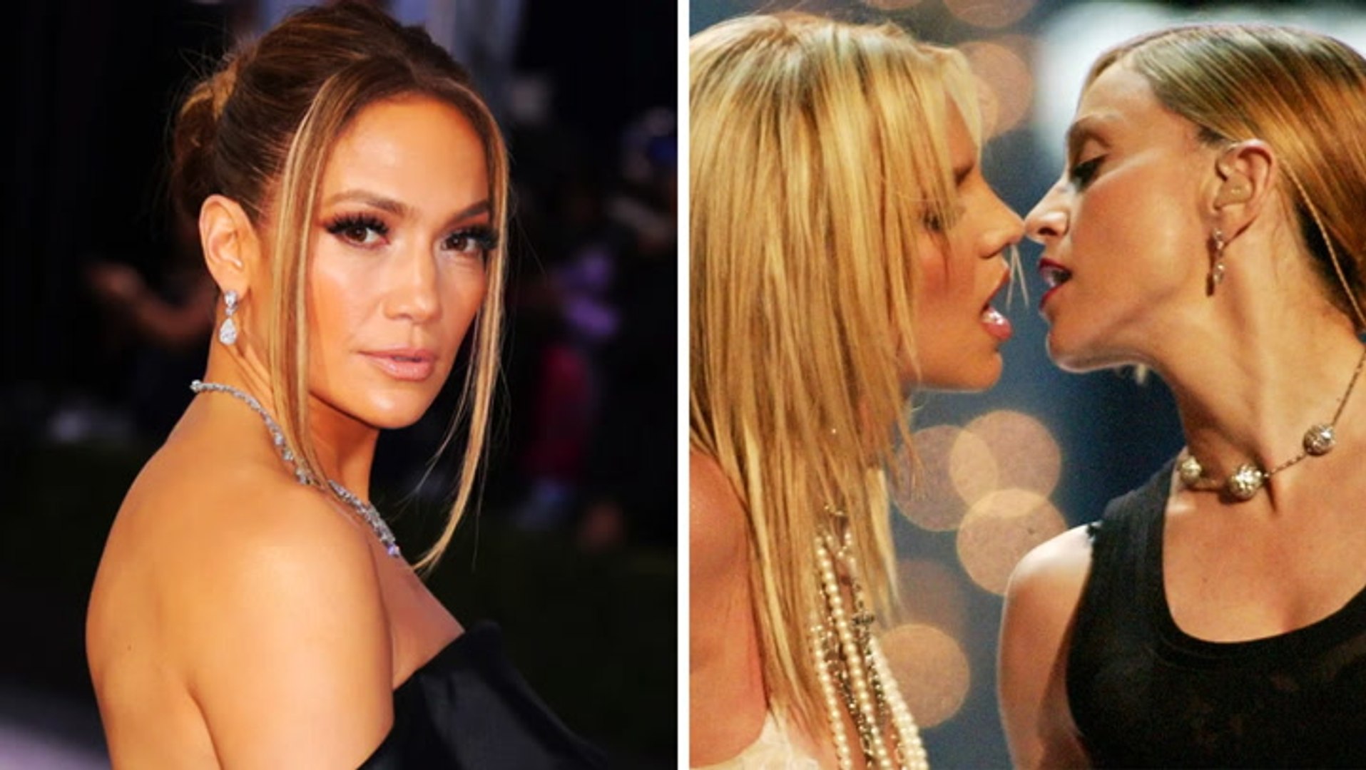 ⁣Jennifer Lopez Confirms Madonna & Britney Spears' VMAs Kiss Rumors | Billboard News