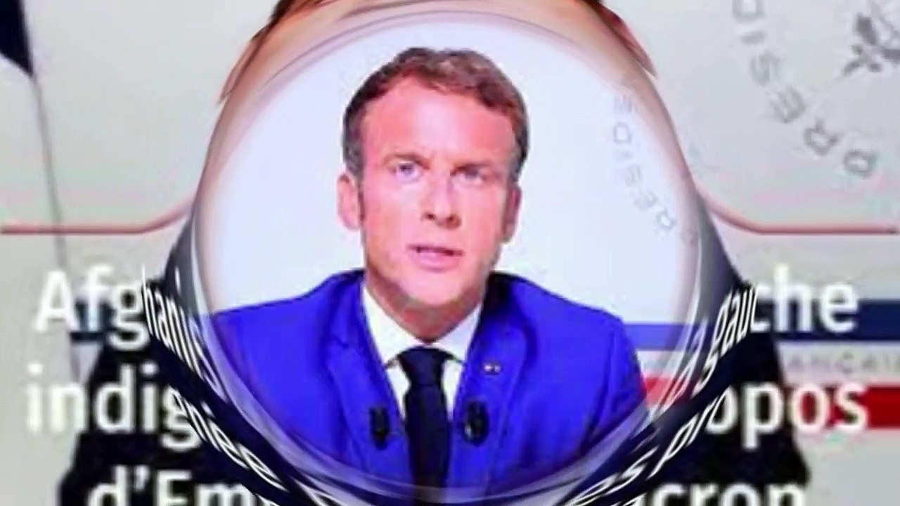 EMMANUEL MACRON : polémique sur l' AFGHANISTAN