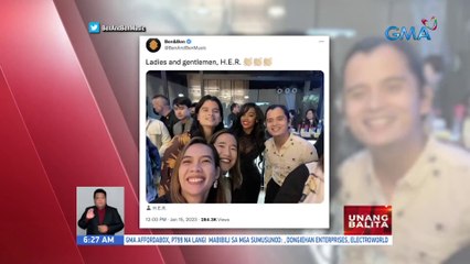 Ben&Ben, nakasama sa picture ang Filipino-American singer na si H.E.R. | UB