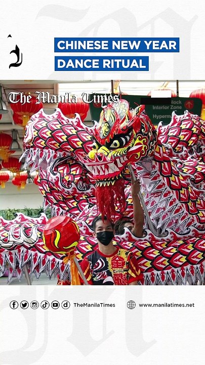 Chinese New Year dance ritual
