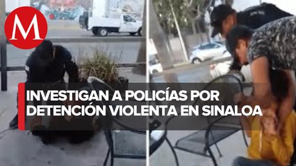 Captan detención de jóvenes con exceso de fuerza en Sinaloa; investigan a policías