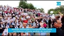 Sentido homenaje a Fernando Báez Sosa en Dolores y fuerte pedido de Justicia