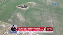 Crop formation ng imahe ni Lionel Messi, binuo sa Argentina | UB