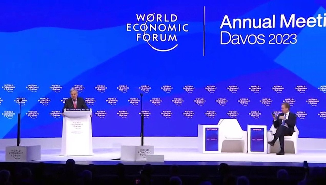 Em Davos, ONU mira papel de petrolíferas nas mudanças climáticas