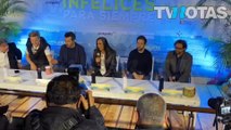 Adrián Uribe y Consuelo Duval presentan su nueva película 'Infelices por siempre'