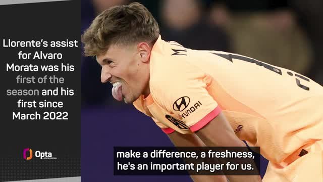 Simeone senses Llorente revival as he stars at Levante