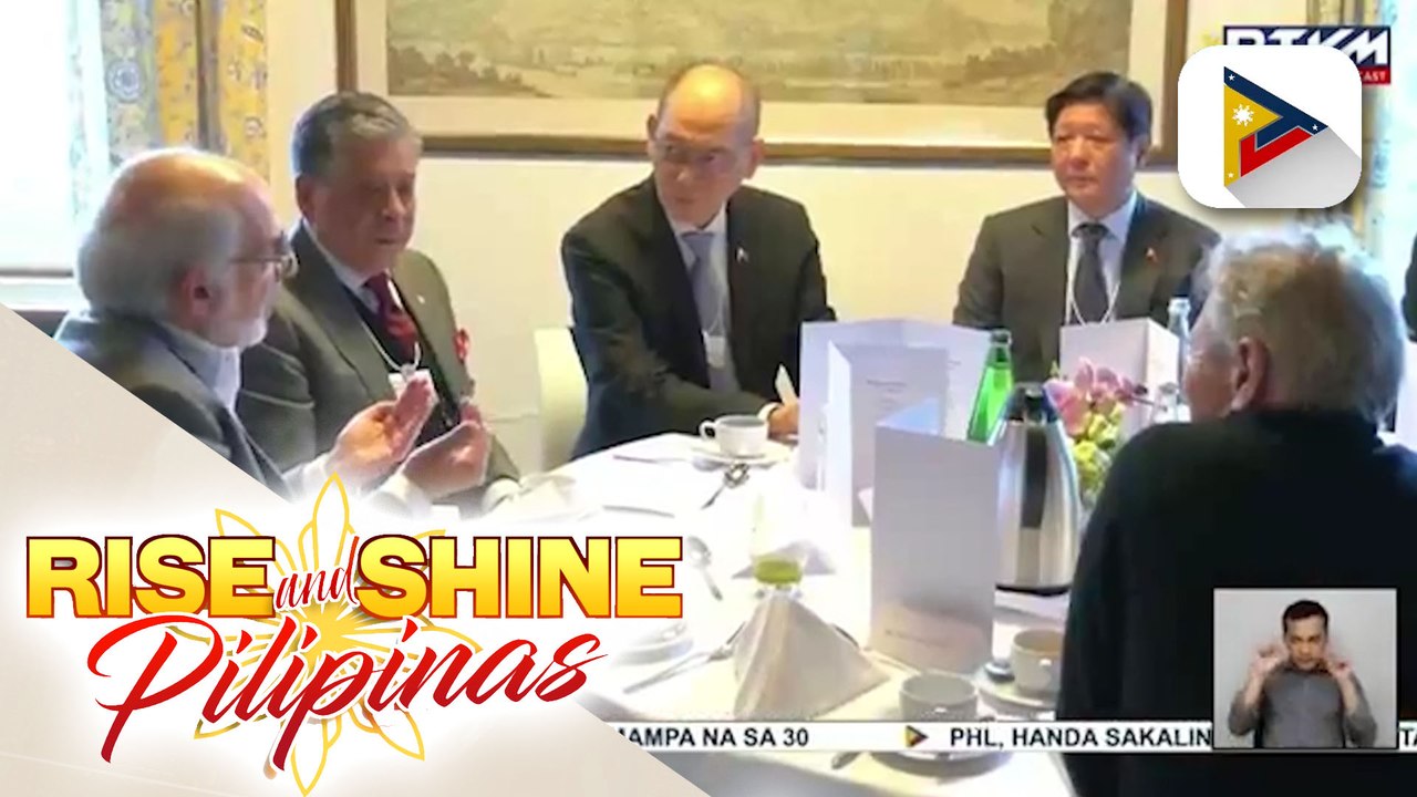 Pang. Ferdinand R. Marcos Jr., maraming nakamit sa ilang araw na pakikilahok sa 2023 World Economic Forum