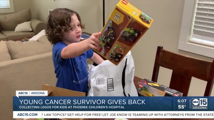 Lego drive lifts spirits of children battling cancer at Phoenix Children's