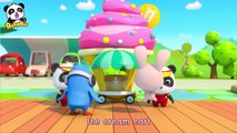 Baby Panda's Smoothie Truck | Make Colorful Ice Creams | BabyBus Cartoon