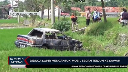 Tải video: Diduga Sopir Mengantuk, Mobil Sedan Terjun ke Sawah