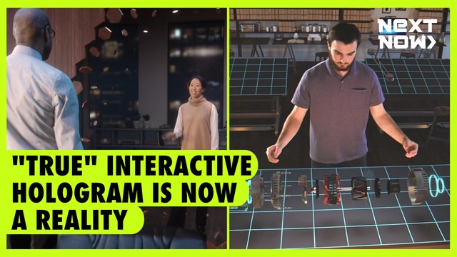True interactive hologram is now a reality | NEXT NOW
